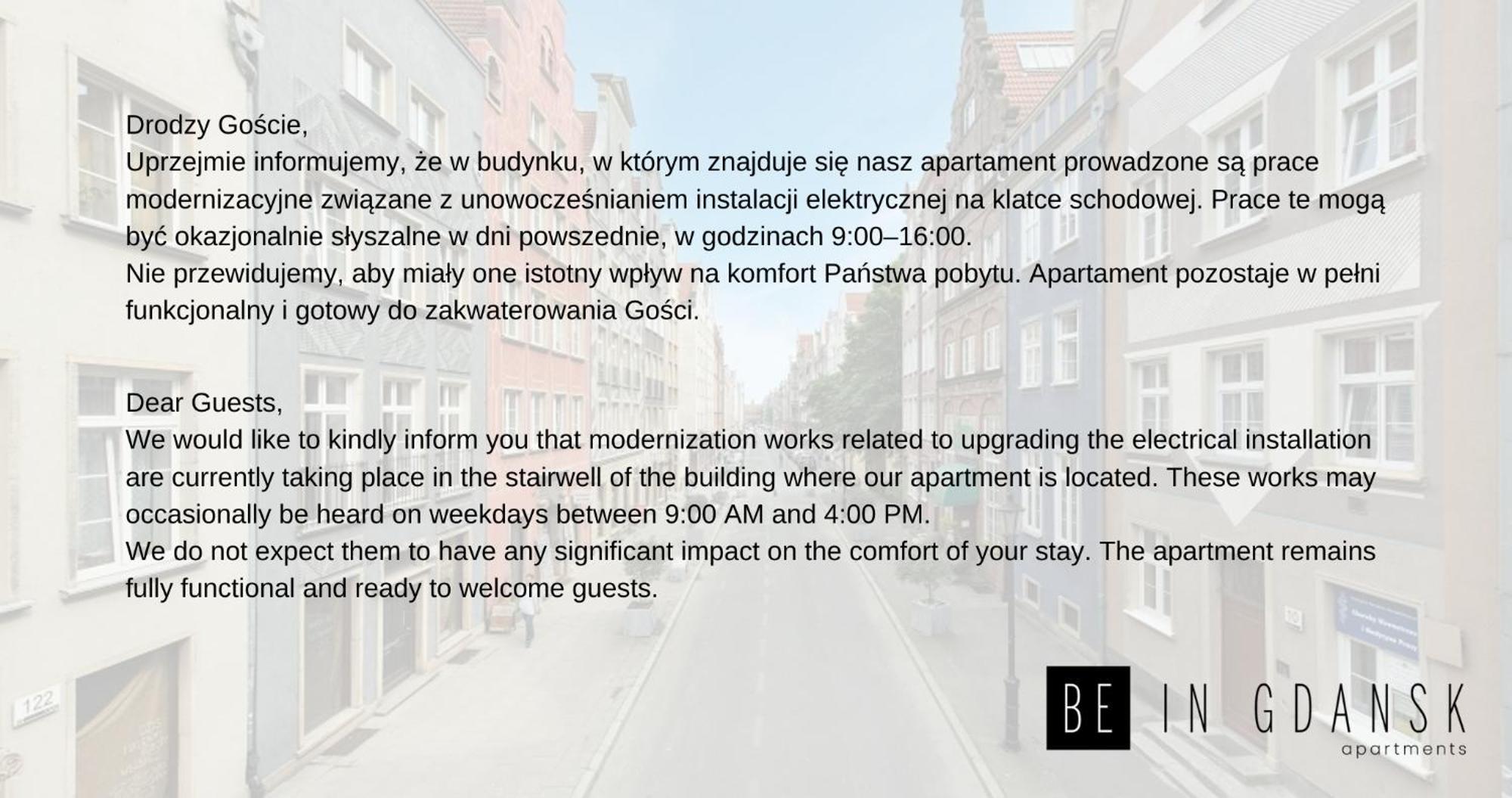 Be In Gdansk Apartments- Studio Podwale 외부 사진
